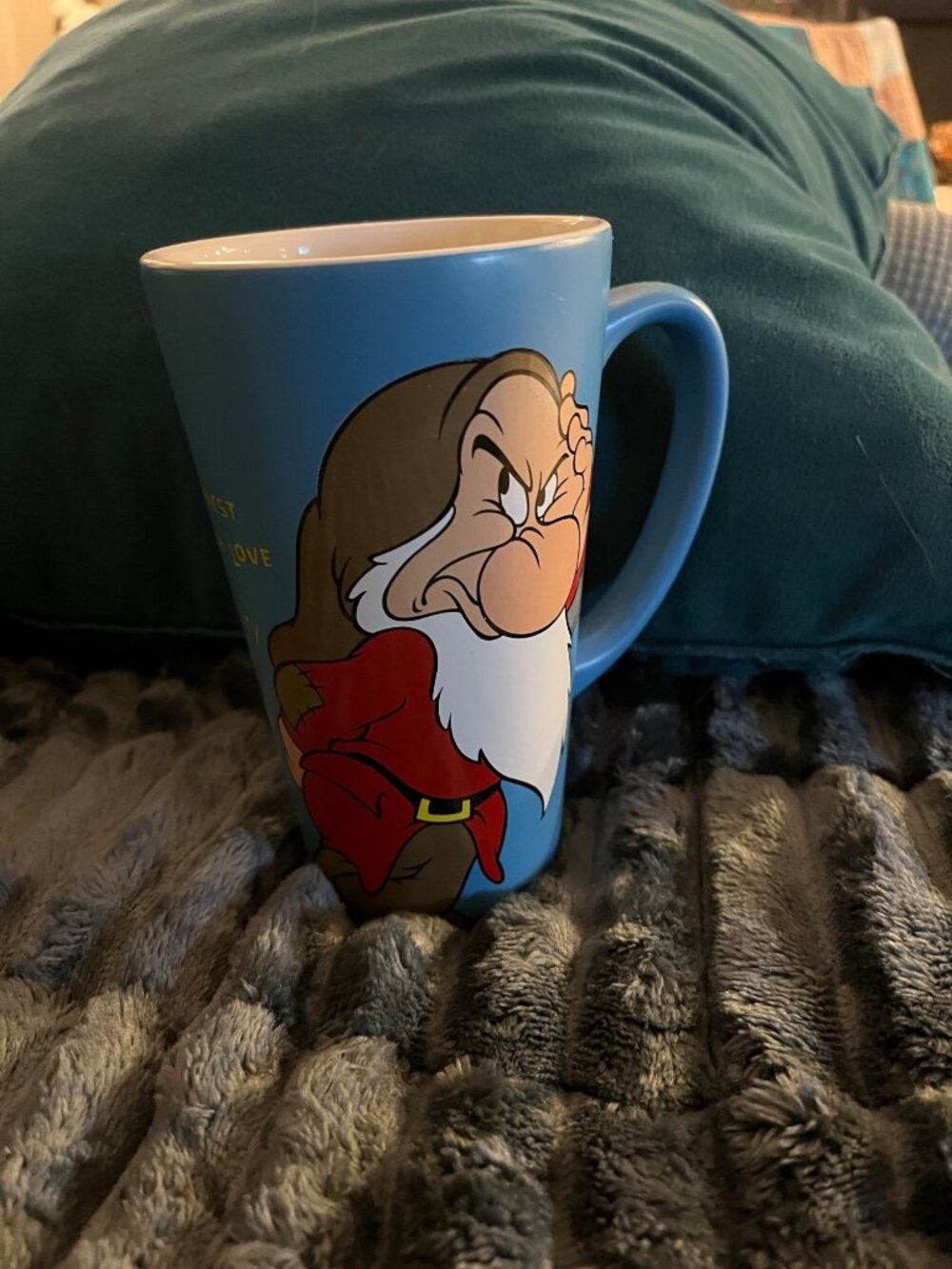 Tall Grumpy Coffee Mug A1931